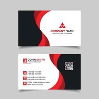 Probational Business card design template vector