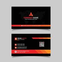 Probational Business card design template vector