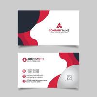 Probational Business card design template vector