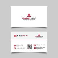 Abstract Business card vector