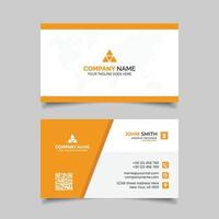 Abstract Business card vector