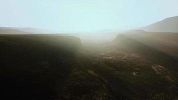 Red Rocks Amphitheatre on a foggy morning video