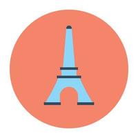 Eiffel Tower Concepts vector