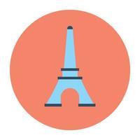 Eiffel Tower Concepts vector