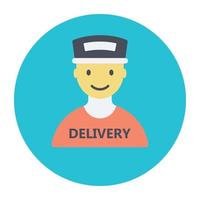 Delivery Man  Concepts vector