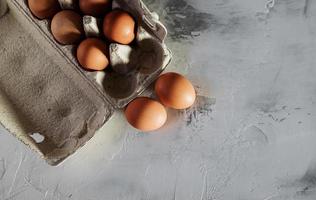 brown eggs per package photo