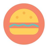 Trendy Burger Concepts vector