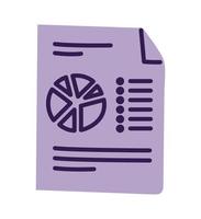 data file purple vector