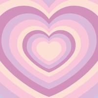 cute hearts pattern vector