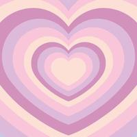 cute hearts pattern vector