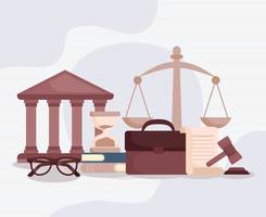 legal advice illustration vector