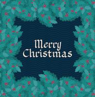 great christmas message vector