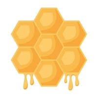 honeycomb panel design vector