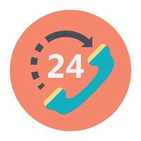 Call Service Concepts vector