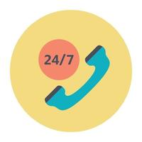 Call Service Concepts vector