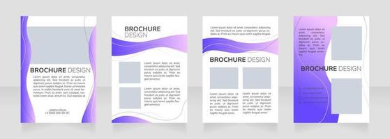 Care management blank brochure design vector