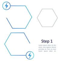 conjunto de elementos de diseño de gráficos infográficos de generación de energía hidroeléctrica vector