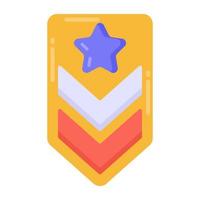 A military shield in flat editable vectordefence, guard, military, shield, army, safety, icon, vector, flat, star, vector