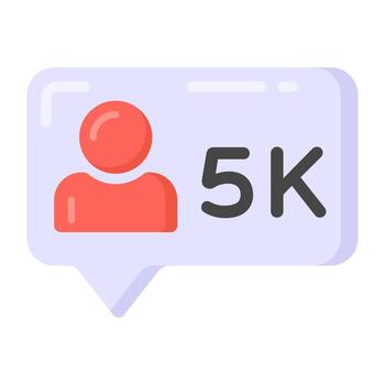 notificaciones de chat en icono de estilo plano, vector editablenotificaciones de chat en icono de estilo plano, vector editable