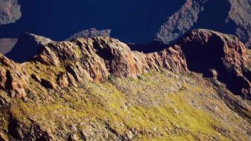 Rocky Mountains-Landschaftspanorama aus der Luft video