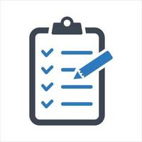 Business Checklist, tasks, audit Icon vector