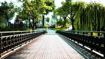 view of deserted bridge in the middle of the COVID-19 pandemic video