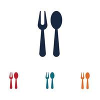 cutlery logo vector