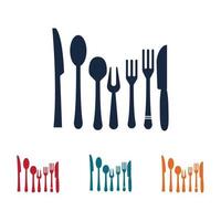 cutlery logo vector