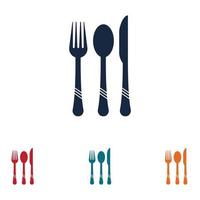 cutlery logo vector