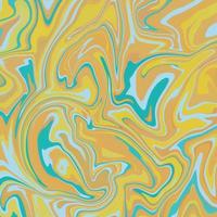 Yellow liquid marble. Liquid Marble background. vector