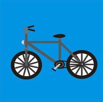 bicicleta de diseño para deportes de fondo, salud o negocios vector