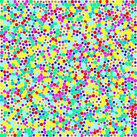 Abstract pattern in mosaic style of colorful colors vector