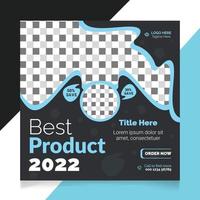 Best product sale social media post vector