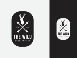 adventure logo design concept. The wild exploring vector