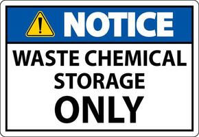 Waste Chemical Storage Only On White Background vector