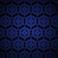 Elegant Damask style pattern design vector