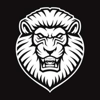 logotipo de vector de león