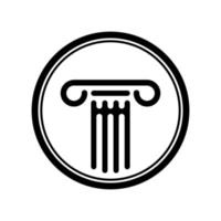 Law firm logo design vector