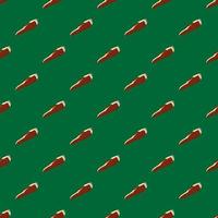Clippers seamless pattern on. Vintage barber shops elements in doodle style. vector