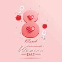 International women's day vector