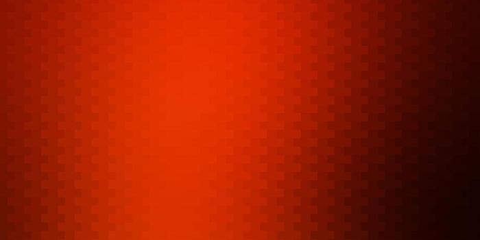 Dark Orange vector texture in rectangular style.