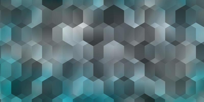 Light Pink, Blue vector template in hexagonal style.