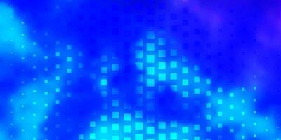 Light Pink, Blue vector background with rectangles.