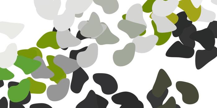 Light gray vector pattern with abstract shapes.