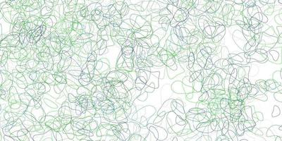 Light green vector backdrop with chaotic shapes.