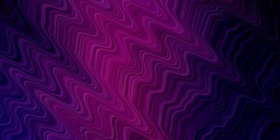 Dark Purple, Pink vector texture with circular arc.