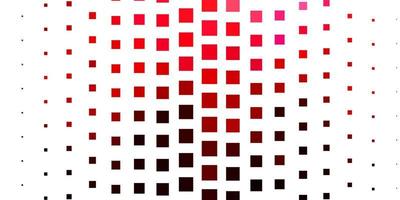 Dark Pink, Red vector backdrop with rectangles.