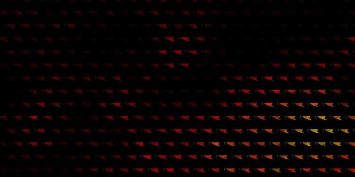 Light Red, Yellow vector pattern with polygonal style.