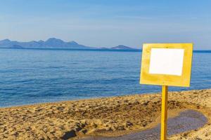 playas más hermosas de la isla de kos en vista panorámica de grecia. foto