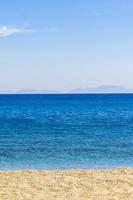 playas más hermosas de la isla de kos en vista panorámica de grecia. foto